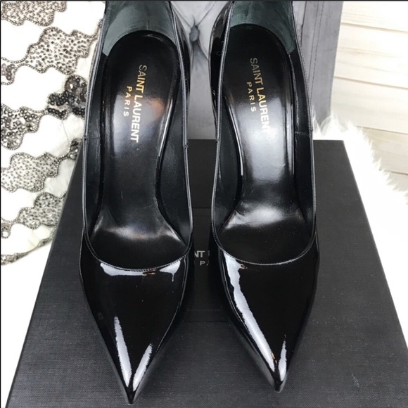 Saint Laurent Shoes - {Saint Laurent} “Thorn" Black Heels